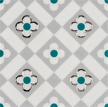 RICCO TURKUAZ T03 Seramik Porselen Dekor