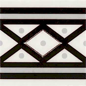 RICCO NEGRO S01 Seramik Porselen Dekor