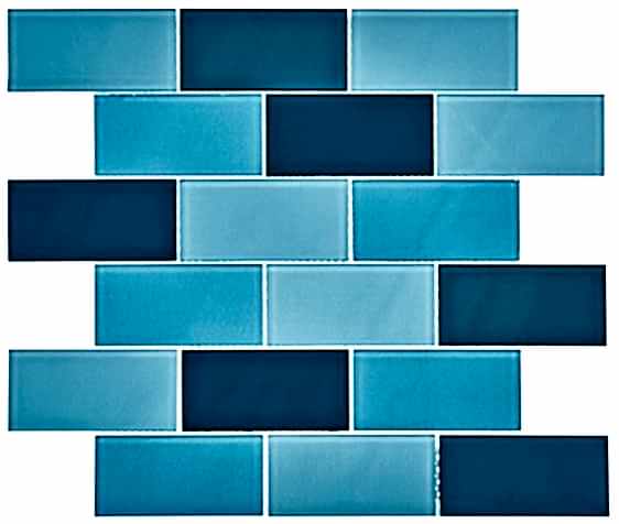 Havuz Cam Mozaik BP-391 (48x98x4mm)