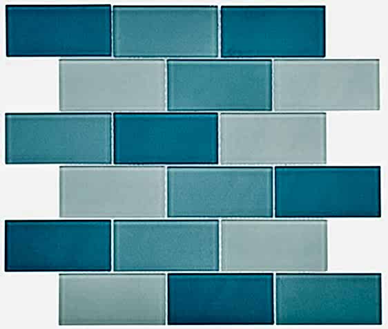 Havuz Cam Mozaik BP-356 Kanza (48x98x4mm)